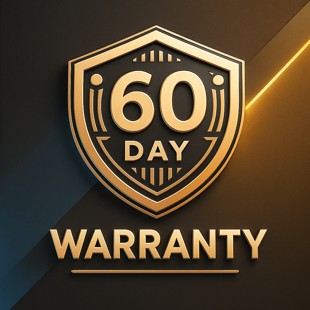 60-Day Warranty Shield Image