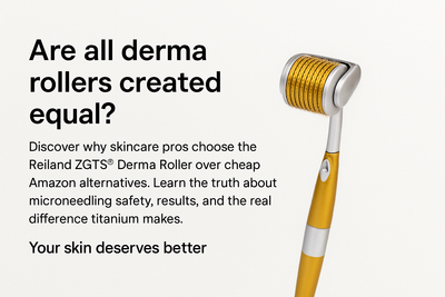 ZGTS® Derma Roller vs Amazon Rollers: Why Skincare Experts Choose Quality