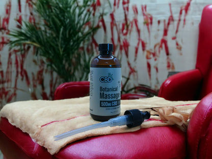 ACEITE DE MASAJE BOTÁNICO 500 MG CBD JOJOBA Y ONAGRA