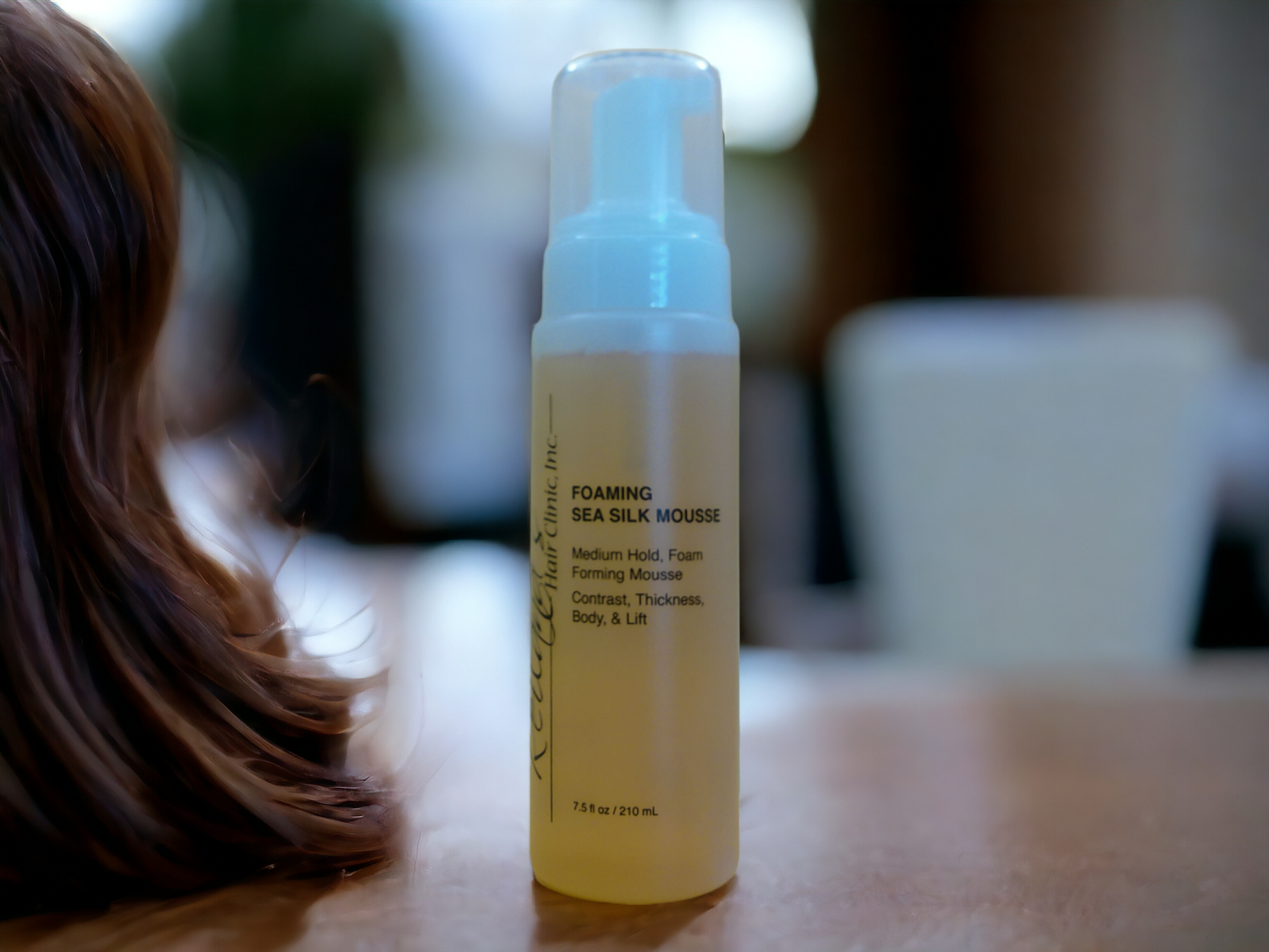 Foaming Sea Silk Mousse – Medium Hold Styling Foam