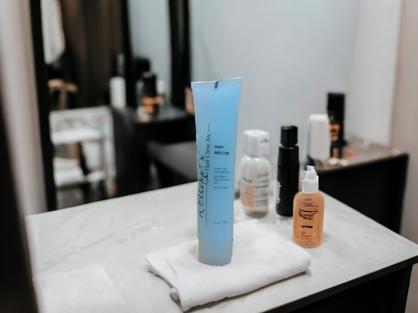Terapia capilar sin enjuague Hair Rescue para cabello dañado