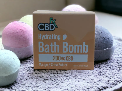 Bombas de baño de CBD de 200 mg (diferentes variedades)