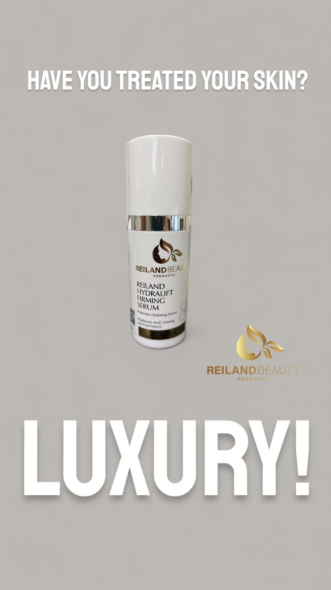 Hydrating firming serum in luxury setting for glowing, radiant skin
