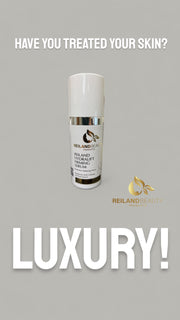 Hydrating firming serum in luxury setting for glowing, radiant skin