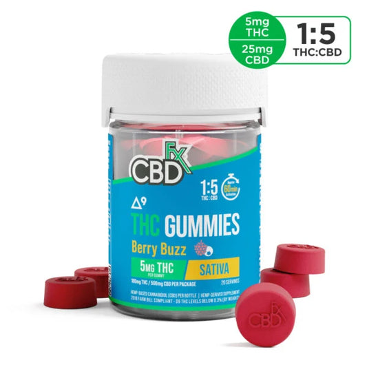 Gomitas de Delta-9 THC de diferentes variedades