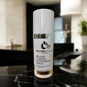 Reiland Claritea Antioxidant Serum bottle – Green Tea & Vitamin E antioxidant treatment for redness, pores, and sensitive skin.